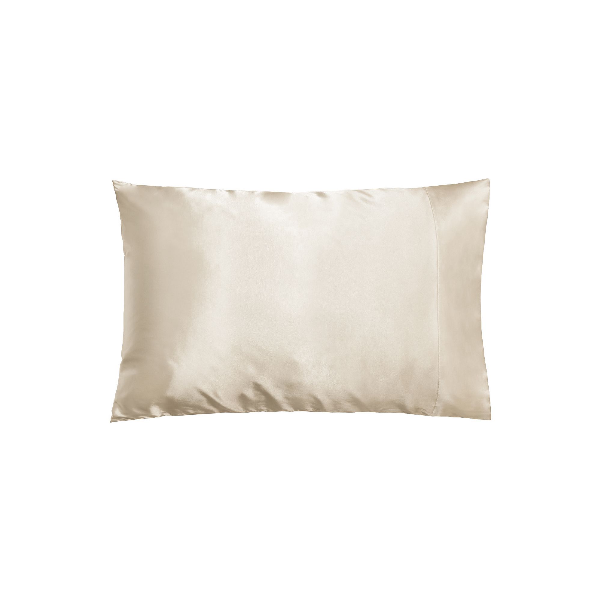 NIGHT® Luxury Satin Beauty Pillowcase, Beige Khaki