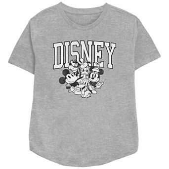 Disney's Mickey Mouse Women's Group Relaxed Fit Graphic Tee