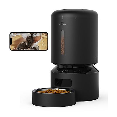 【開封・美品】PETLIBRO 自動給餌器 5L カメラ付 1080P ブラック Amazon | PETLIBRO 自動給餌器 猫 犬 カメラ付き 1080P スマホ