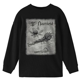 Boy's Dungeons & Dragons Nautiloid Long Sleeve Tee