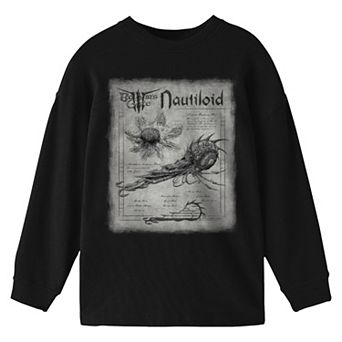 Boy's Dungeons & Dragons Nautiloid Long Sleeve Tee