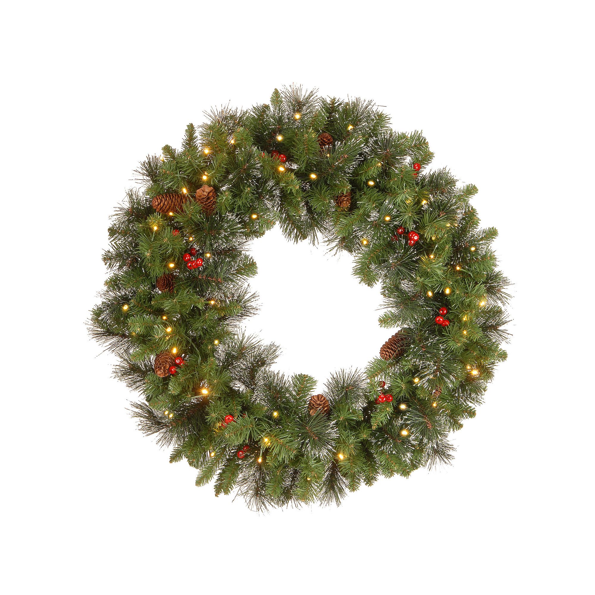 National Tree Company 30-in. Crestwood® Spruce Artificial Wreath with Pine