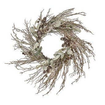 National Tree Company 24 in Christmas Alpine Decorated Artificial Wreath