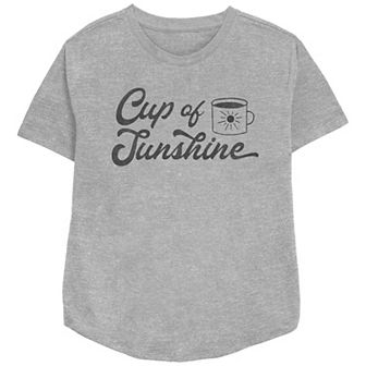 Women's Trendy Cup Of Sunshine Relaxed Fit Graphic Tee