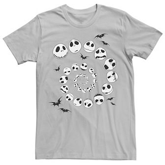 Disney's The Nightmare Before Christmas Jack Skellington Emotional Swirl Men's Tee