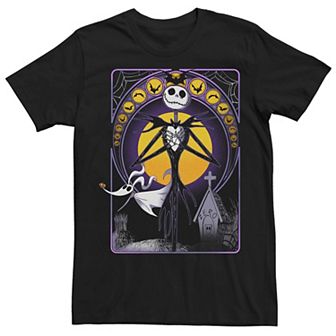 Disney's The Nightmare Before Christmas Jack Skellington Zero Nouveau Men's Tee