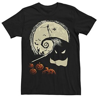 Disney's The Nightmare Before Christmas Jack Skellington Oogie Boogie Hill Men's Tee