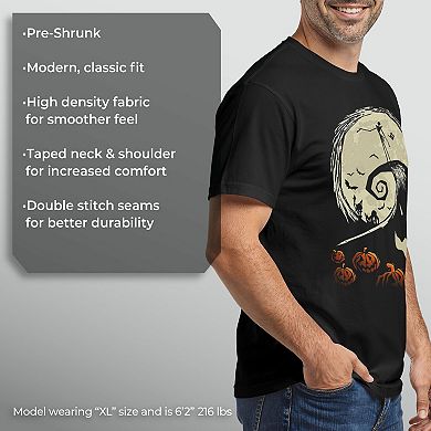 Disney's The Nightmare Before Christmas Jack Skellington Oogie Boogie Hill Men's Tee