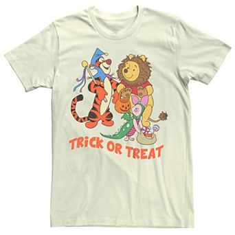 Disney's Winnie the Pooh Halloween Tigger & Piglet Trick or Treat Men's Tee
