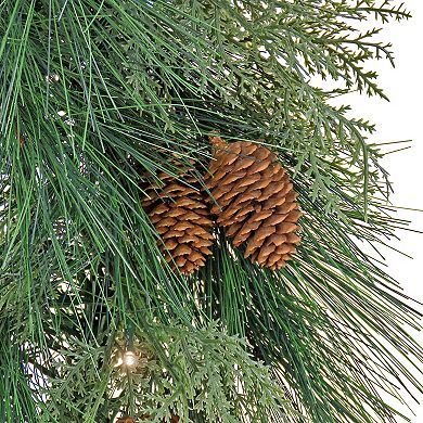 National Tree Company HGTV Home Collection Pre-Lit Artificial Christmas Wreath