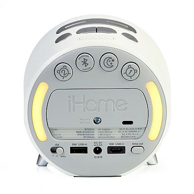iHome USB Powerboost Bluetooth Alarm Clock with USB Charging Ports