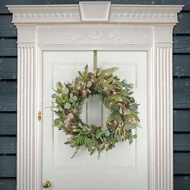 National Tree Company First Traditions LED North Conway Artificial Christmas Wreath
