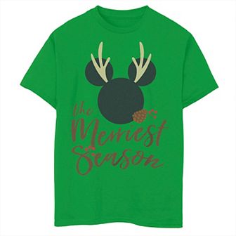 Disney's Mickey Mouse Boys 8-20 The Merriest Season Graphic Tee