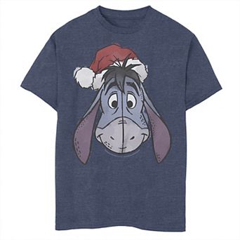 Disney's Winnie The Pooh Boys 8-20 Christmas Eeyore Graphic Tee