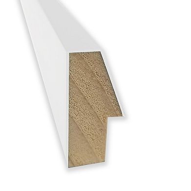 Amanti Art Lucie White Wood Matted Picture Frame