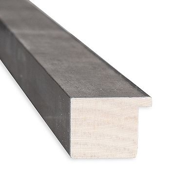 Amanti Art Marred Pewter Wood Picture Frame