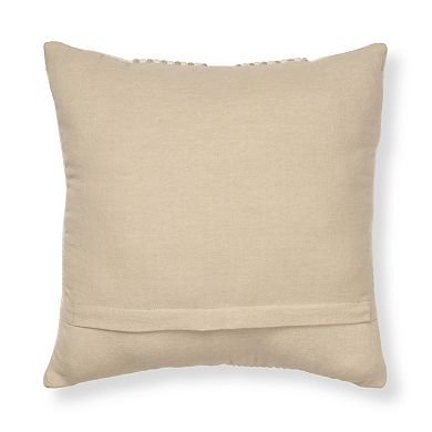 Sonoma Goods For Life?? 18x18 Center Stripe Tan Decorative Pillow