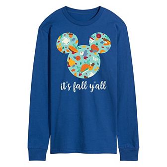 Disney's It's Fall Y'all Long Sleeve Tee