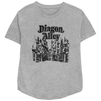 Women's Harry Potter Diagon Alley Relaxed Fit Graphic Tee