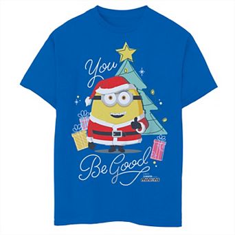 Boys 6-20 Despicable Me Christmas You Be Good Graphic Tee