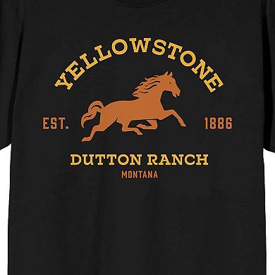 Juniors' Yellowstone Dutton Ranch Graphic Tee