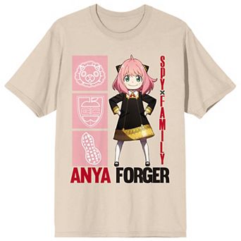 Juniors' Spy X Family Anya Forger Graphic Tee