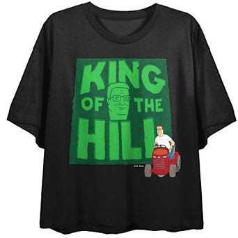 Juniors' King Of The Hill Grass Graphic Tee