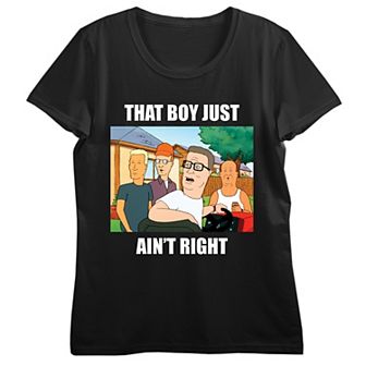 Juniors' King Of The Hill That Boy Graphic Tee