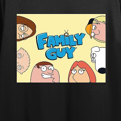 Juniors' Family Guy Griffin Family Graphic Tee