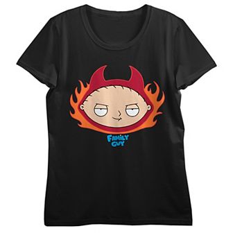 Juniors' Family Guy Wicked Stewie Graphic Tee
