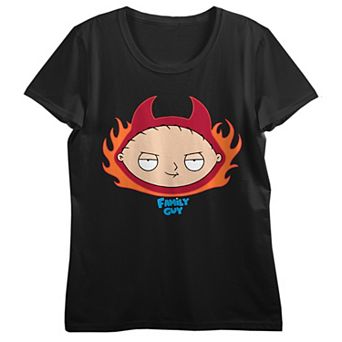 Juniors' Family Guy Wicked Stewie Graphic Tee