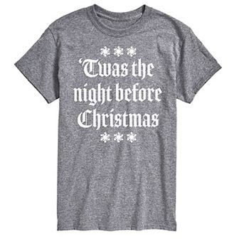 Men's Twas The Night Before Christmas Graphic Tee