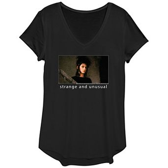 Juniors' Beetlejuice Over Beetles V-Neck Tee