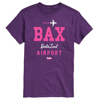 Men's Barbie Movie President Airport Graphic Tee