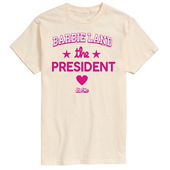 Men's Barbie Movie President Graphic Tee