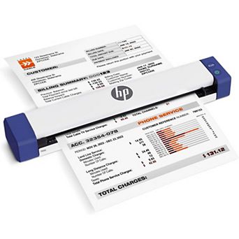 HP USB Document Scanner & Photo Scanner for 1-Sided Sheetfed Digital Scanning