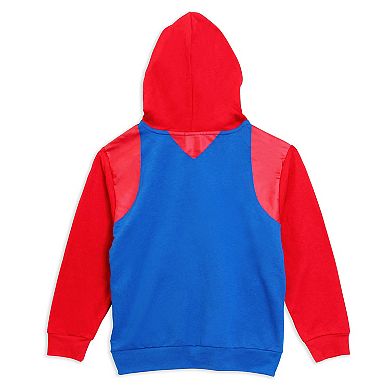 Boys 8-20 Nintendo Super Mario Bros Overall Zip Hoodie