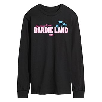 Men's Barbie™ The Movie Greetings From Barbie Land Graphic Tee