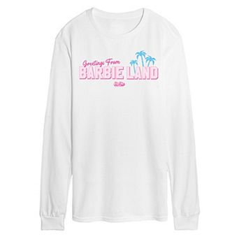 Men's Barbie™ The Movie Greetings From Barbie Land Graphic Tee