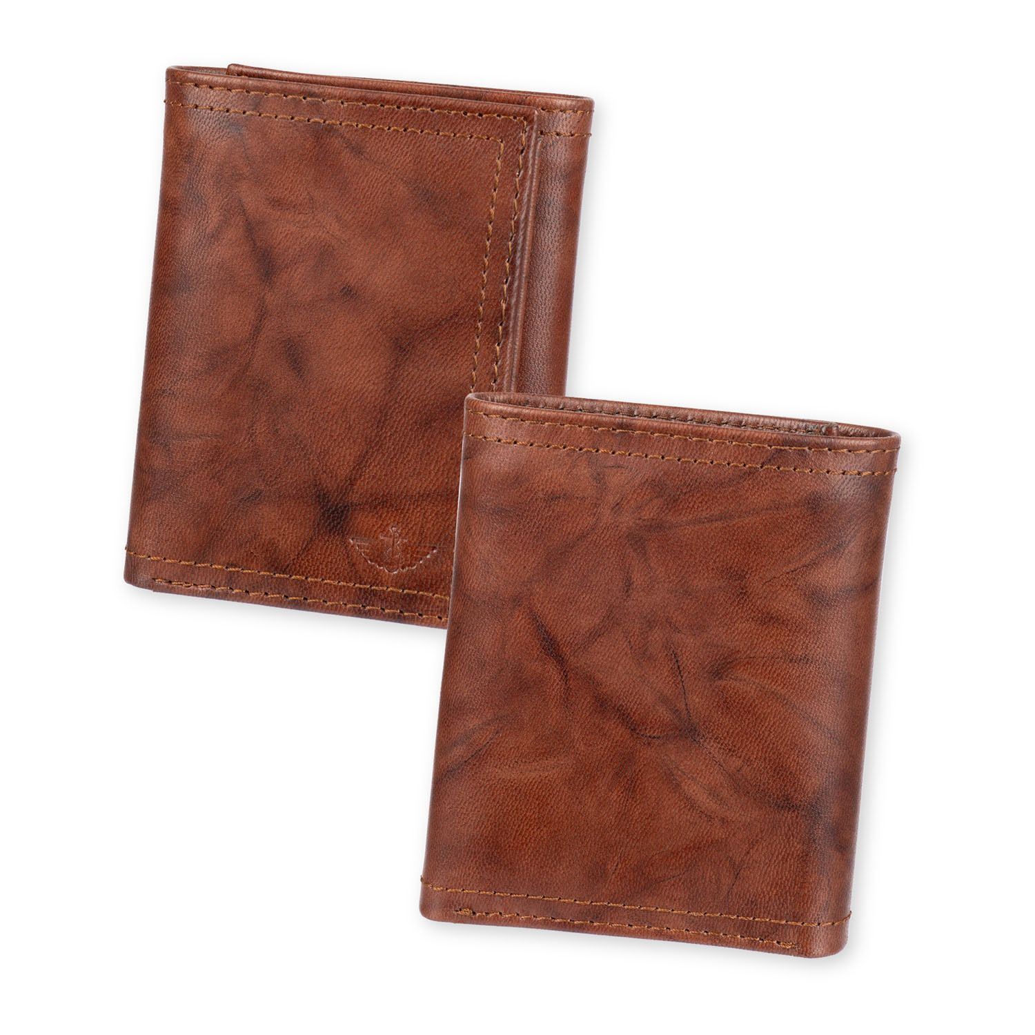 Dockers Portafoglio Uomo Bi-Fold Con Blocco RFID - 6 Slot Per Carte, 2 Tasche, Finestre ID, Capacità Extra, Ideale Per Viaggio