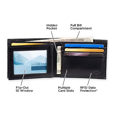 Men's Dockers?? RFID-Blocking Extra-Capacity Bifold Wallet