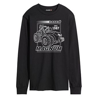 Men's Case IH Magnum White Long Sleeve Graphic Tee