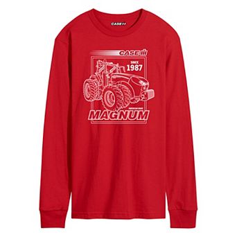 Men's Case IH Magnum White Long Sleeve Graphic Tee