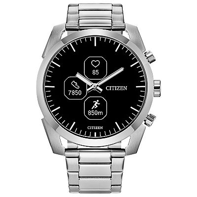 Citizen CZ SMART Stainless Steel Chronograph Hybrid Sport Smartwatch