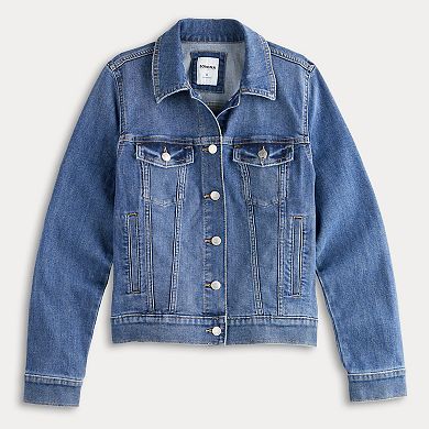 Women's Sonoma Goods For Life Core Denim Trucker Jean Jacket