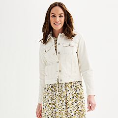 kohls-simply-vera-wang-white-denim-jacket - A Well Styled Life®