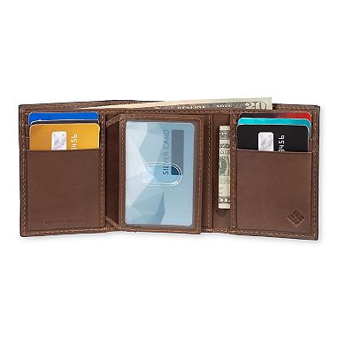 Men's Columbia RFID-Blocking Extra-Capacity Trifold Wallet