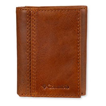 Men's Columbia RFID-Blocking Extra-Capacity Trifold Wallet with Exterior Pocket