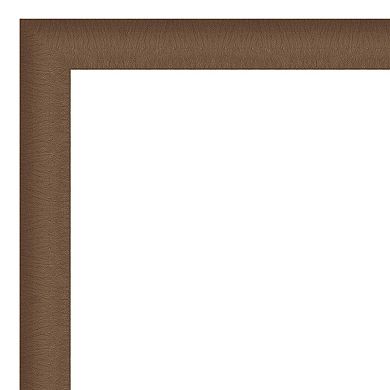 Amanti Art Elegant Brushed Bronze Narrow Picture Frame