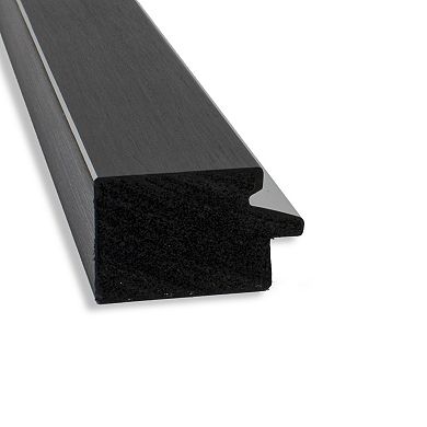 Amanti Art Eva Black Silver Narrow Picture Frame